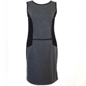 Elegant Gray and Black Women's Dress Size XS